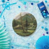 Sierra Nevada Mountains (Amerikaans bos) Papieren Bordje (Feest)