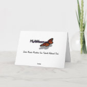 Sierra Nevada Mountains and Snow at Yosemite Bedankkaart (Achterkant)