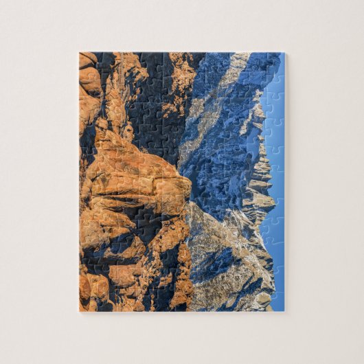 Sierra Nevada Mountains en Alabama Hills Sunrise Legpuzzel (Verticaal)