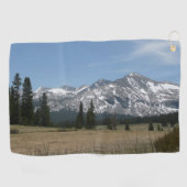 Sierra Nevada Mountains I uit Yosemite Golfhanddoek (Horizontaal)