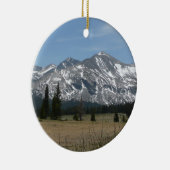 Sierra Nevada Mountains I uit Yosemite Keramisch Ornament (Rechts)