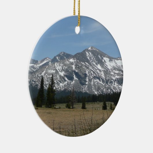 Sierra Nevada Mountains I uit Yosemite Keramisch Ornament (Rechts)