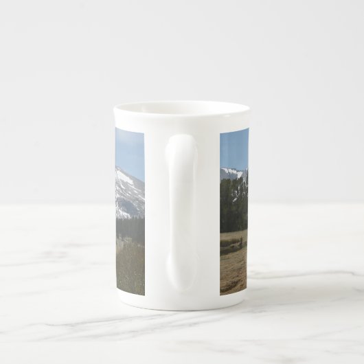 Sierra Nevada Mountains I uit Yosemite Porselein Kop (Achterkant)