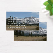 Sierra Nevada Mountains I uit Yosemite Visitekaartje (Bureau)