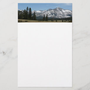 Sierra Nevada Mountains I vanuit Yosemite Briefpapier