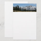 Sierra Nevada Mountains I vanuit Yosemite Briefpapier (Voorkant / Achterkant)