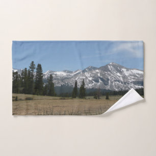 Sierra Nevada Mountains I vanuit Yosemite Handdoek