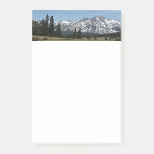 Sierra Nevada Mountains I vanuit Yosemite Post-it® Notes (Voorkant)