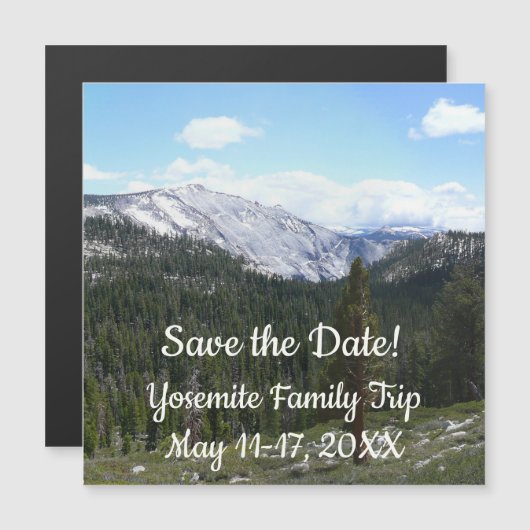 Sierra Nevada Mountains II uit Yosemite (Voorkant / Achterkant)