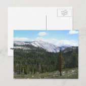 Sierra Nevada Mountains II uit Yosemite Briefkaart (Voorkant / Achterkant)