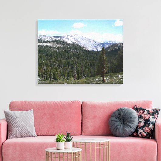 Sierra Nevada Mountains II uit Yosemite Canvas Afdruk (Insitu (Woonkamer))