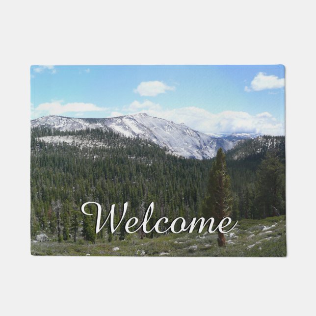 Sierra Nevada Mountains II uit Yosemite Deurmat (Voorkant)