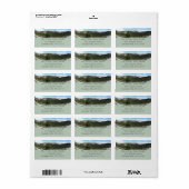 Sierra Nevada Mountains II uit Yosemite Etiket (Full Sheet)