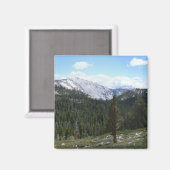Sierra Nevada Mountains II uit Yosemite Magneet (Voorkant / Achterkant)