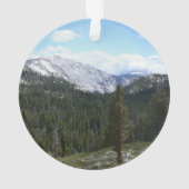 Sierra Nevada Mountains II uit Yosemite Ornament (achterkant)