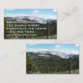 Sierra Nevada Mountains II uit Yosemite Visitekaartje (Voorkant / Achterkant)