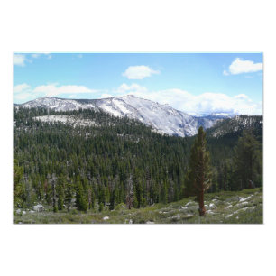 Sierra Nevada Mountains II vanuit Yosemite Foto Afdruk