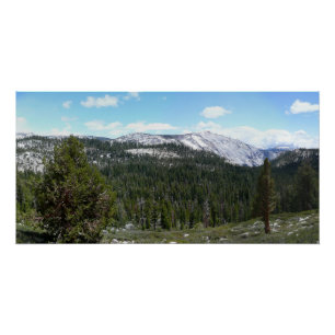 Sierra Nevada Mountains II vanuit Yosemite Perfect Poster