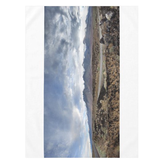 Sierra Nevada Mountains of Owens Valley Tafelkleed (Voorkant)