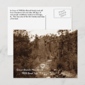 Sierra Nevada Mts Briefkaart (Voorkant / Achterkant)