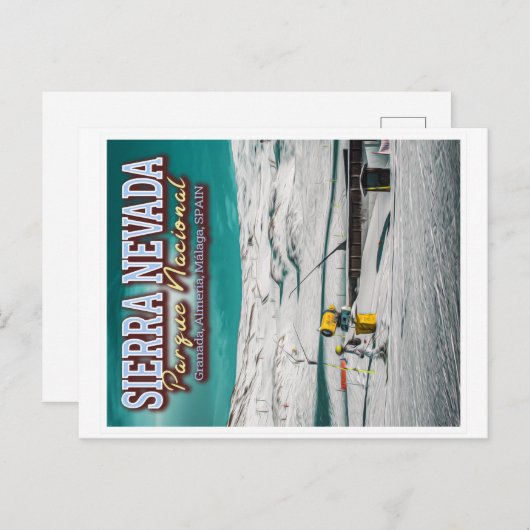 SIERRA NEVADA NATIONAAL PARK - ANDALUSIA SPANJE BRIEFKAART (Voorkant / Achterkant)