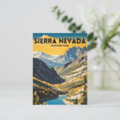 Sierra Nevada Nationaal Park Traditionele Reizen P Briefkaart (Staand voorkant)