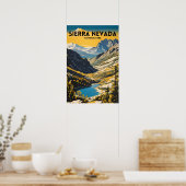 Sierra Nevada Nationaal Park Traditionele Reizen P Poster (Keuken)