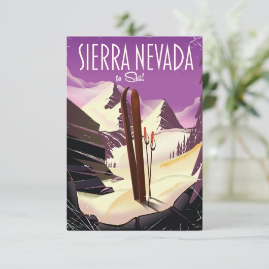 Sierra Nevada  poster (Staand voorkant)