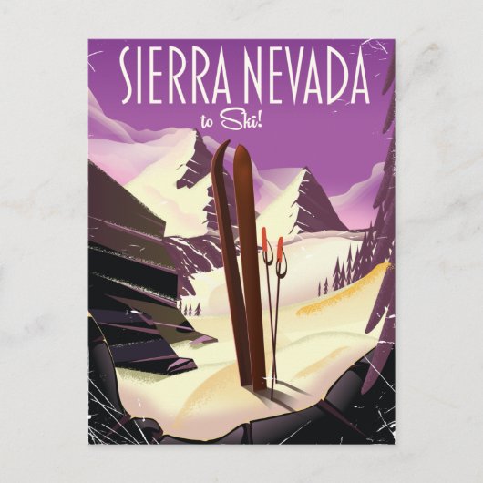 Sierra Nevada  poster Briefkaart (Voorkant)