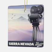 Sierra Nevada Reisposter Keramisch Ornament (Links)
