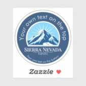 Sierra Nevada Spain España souvenir Sticker (Vel)