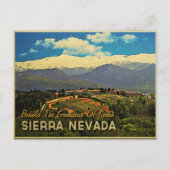 Sierra Nevada Spanje Briefkaart (Voorkant)