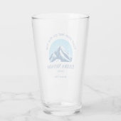 Sierra Nevada Spanje España skioord drank bier Glas (Achterkant)
