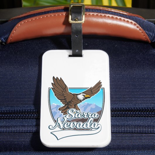 Sierra Nevada USA-logo Bagagelabel (Voorkant Insitu 2)