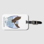 Sierra Nevada USA-logo Bagagelabel (Voorkant (horizontaal))