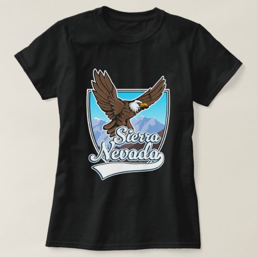 Sierra Nevada USA-logo T-shirt (Design voorkant)
