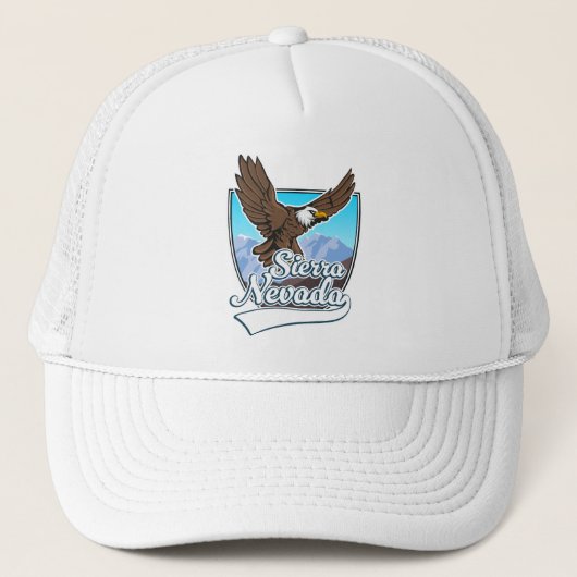 Sierra Nevada USA-logo Trucker Pet (Voorkant)
