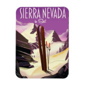 Sierra Nevada vintage skiposter Magneet (Verticaal)