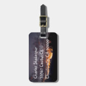 Sierra Peak Sunset Bagagelabel (Voorkant verticaal)