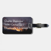 Sierra Peak Sunset Bagagelabel (Achterkant horizontaal)