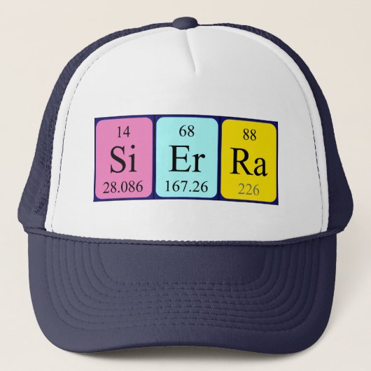 Sierra periodieke table name pet (Voorkant)