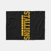 Sierra Stallions Softll Hs  Fleece Deken (Voorkant (Horizontaal))