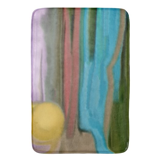 Sierra Sunrise Abstact Art Badmat (Voorkant Verticaal)