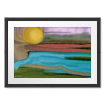 Sierra Sunrise Abstracte kunst