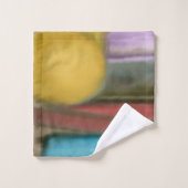 Sierra Sunrise Southwest Abstracte Art Bad Handdoek (Wasdoekje)