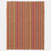 Sierra Sunset Striped Fleece Blanket Deken (Voorkant)