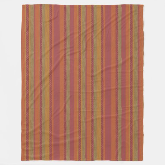 Sierra Sunset Striped Fleece Blanket Deken (Voorkant)