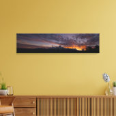 Sierra Sunset Wrapped Canvas (Insitu (Woonkamer))
