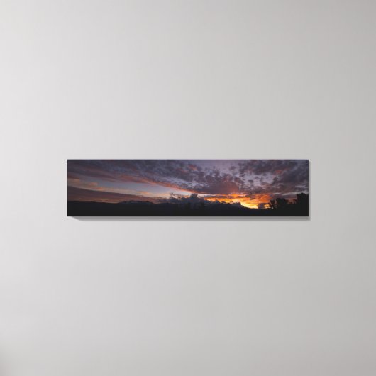 Sierra Sunset Wrapped Canvas (Voorkant)