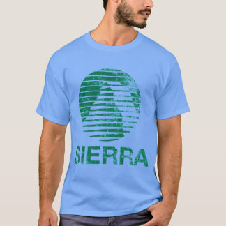 Sierra vervaagde klassieke t-shirt meisje
